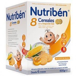 Nutribén Papilla 8 Cereales...